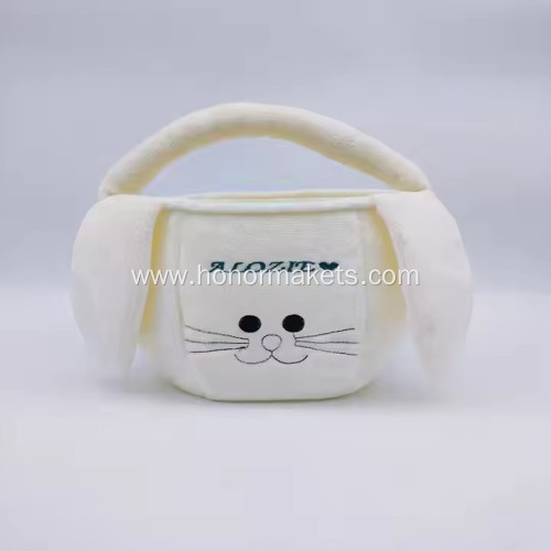 Easter Plush Bunny Basket